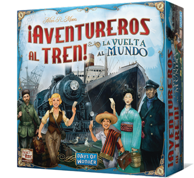 Aventureros al tren! La vuelta al Mundo | DW720826 | Alan R. Moon | La botiga en català de jocs de taula moderns