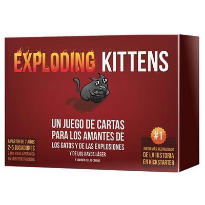 Exploding Kittens | EKEK01ES | Elan Lee / Matthew Inman / Shane Small | La botiga en català de jocs de taula moderns