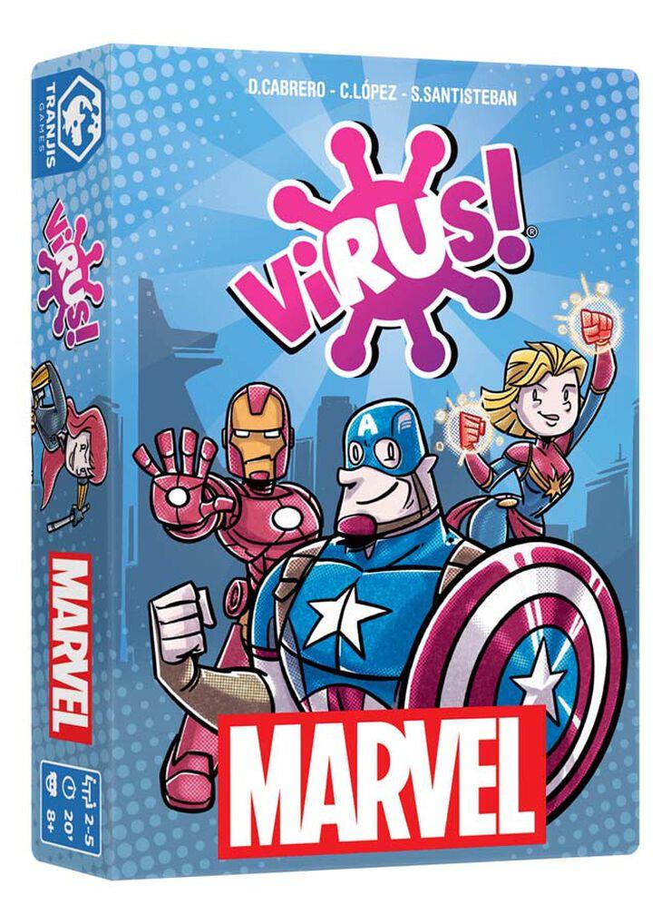 Virus Marvel | TRG-003virusmarvel | D.Cabrero / C.Lòpez / S. Santisteban | La botiga en català de jocs de taula moderns